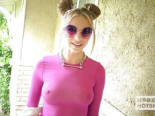 Süsse Blondine Tiffany Watson in den Arsch gefickt