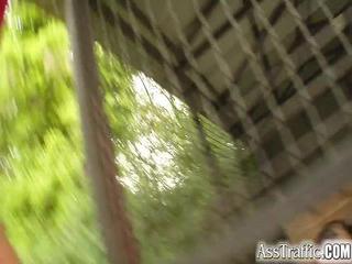 Clarrisa hat Popo Sex am Pool